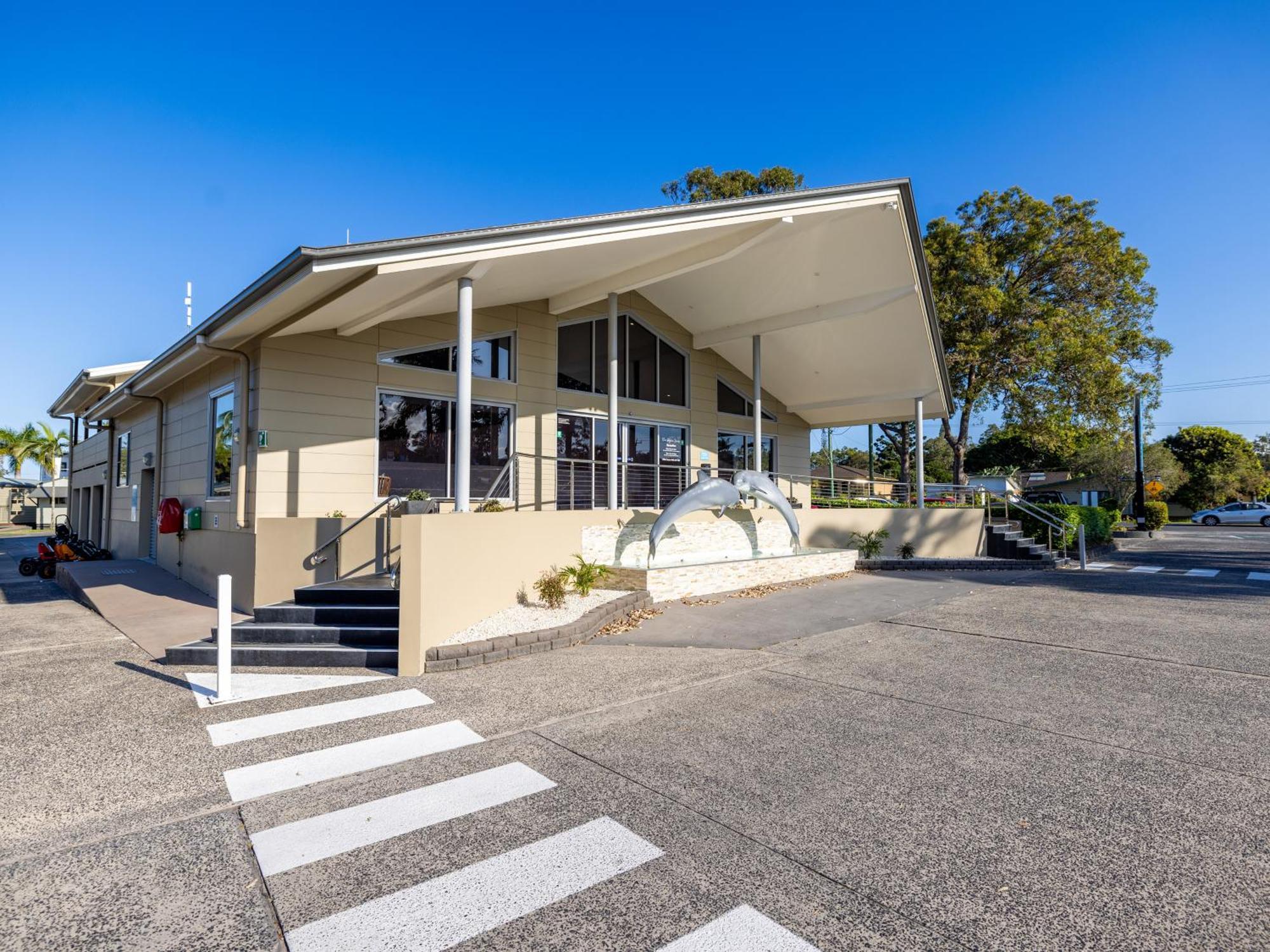 Nrma Blue Dolphin Yamba Holiday Resort Buitenkant foto