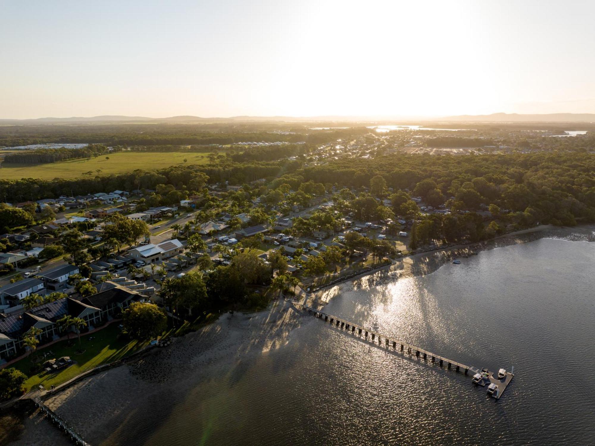 Nrma Blue Dolphin Yamba Holiday Resort Buitenkant foto
